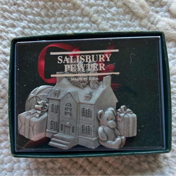 2003 Maryland Governor Ehrlich Pewter Holiday Ornament Christmas MD Republican - Picture 8 of 14